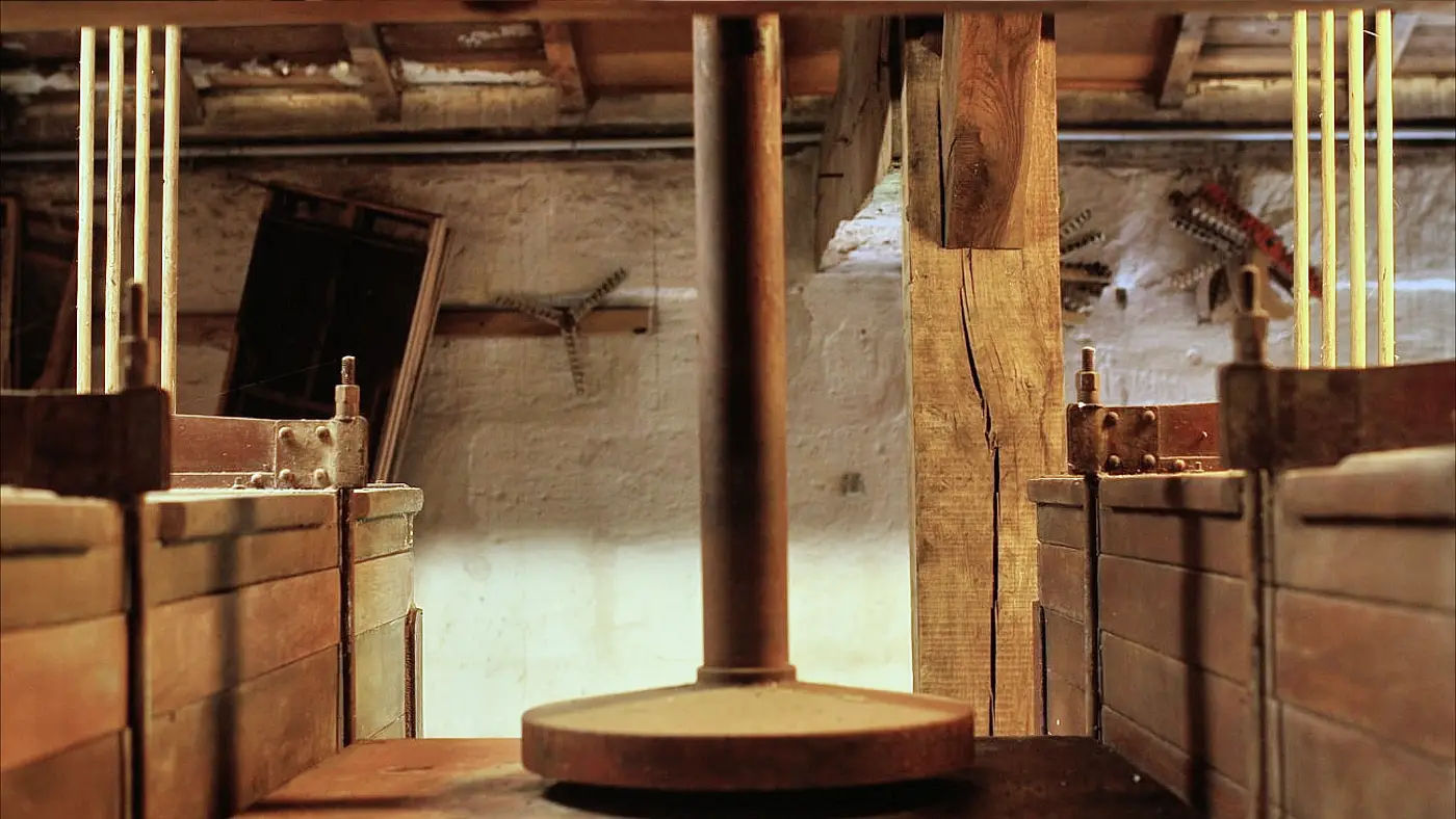 Machines de meunerie — Moulin de Porchères