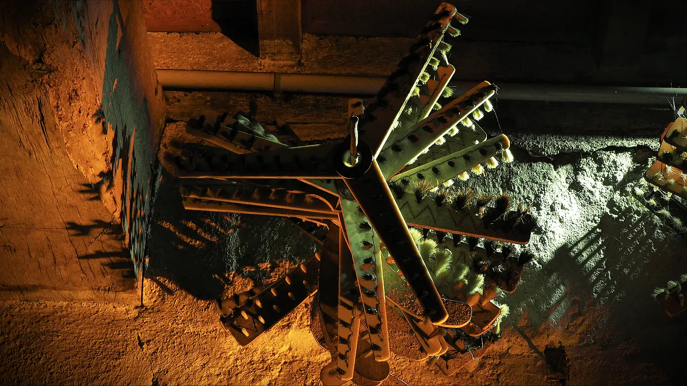 Lightpainting — Les Brosses, Moulin de Porchères